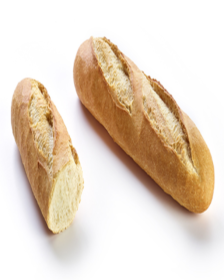 Demi Baguette White 27 CM 5X125GR